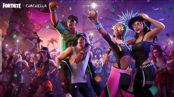 fortnite is having a crossover with the music festival Coachella