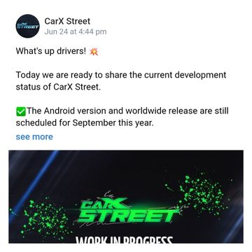 CarX Street release date for Android