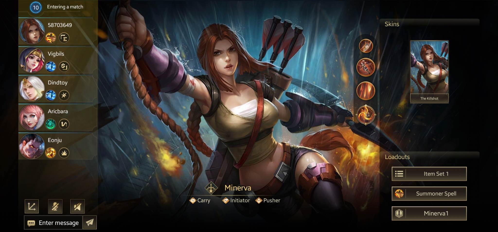 League of Legends: Wild Rift, Interface In Game