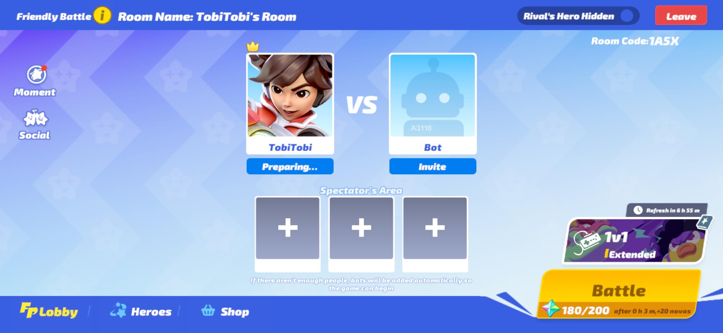 Invite Players to Party Invite Party to Game WHAT NICE LOBBY Party
