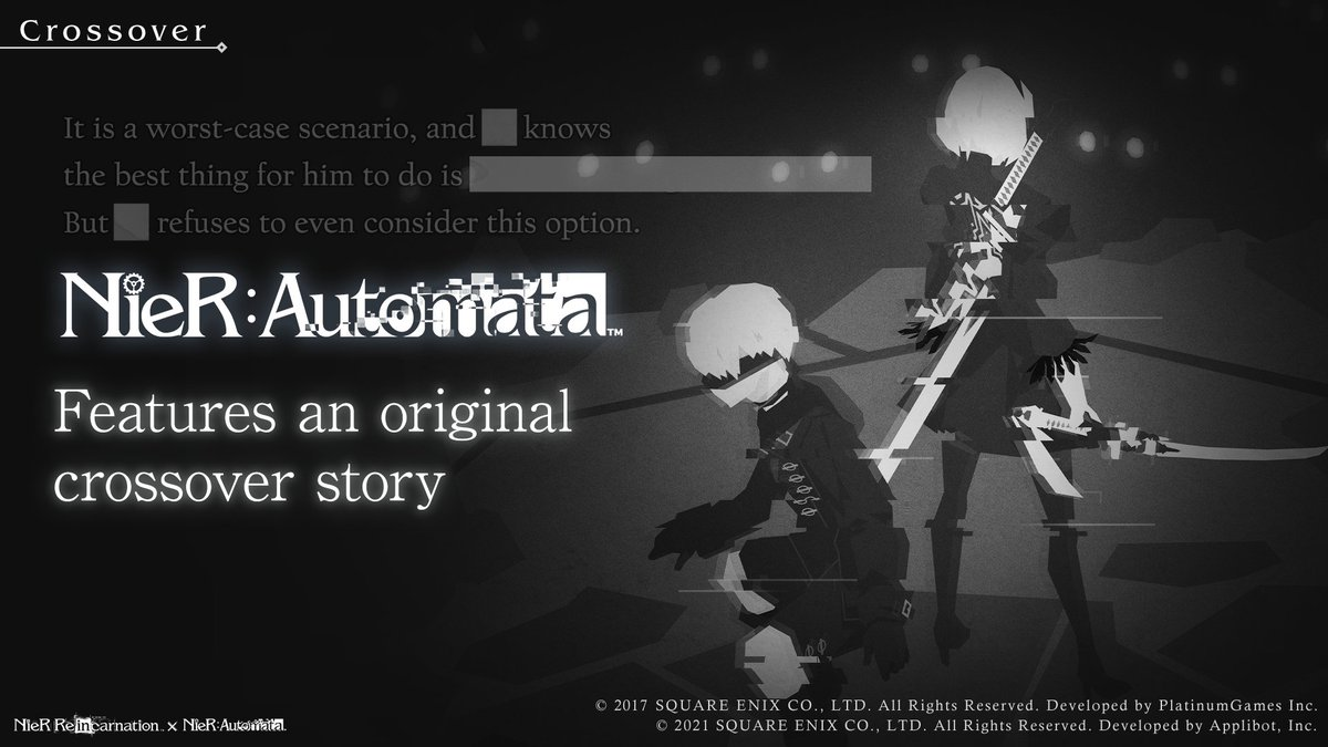 SQUARE ENIX  The Official SQUARE ENIX Website - NieR Re[in]carnation -  Available Now