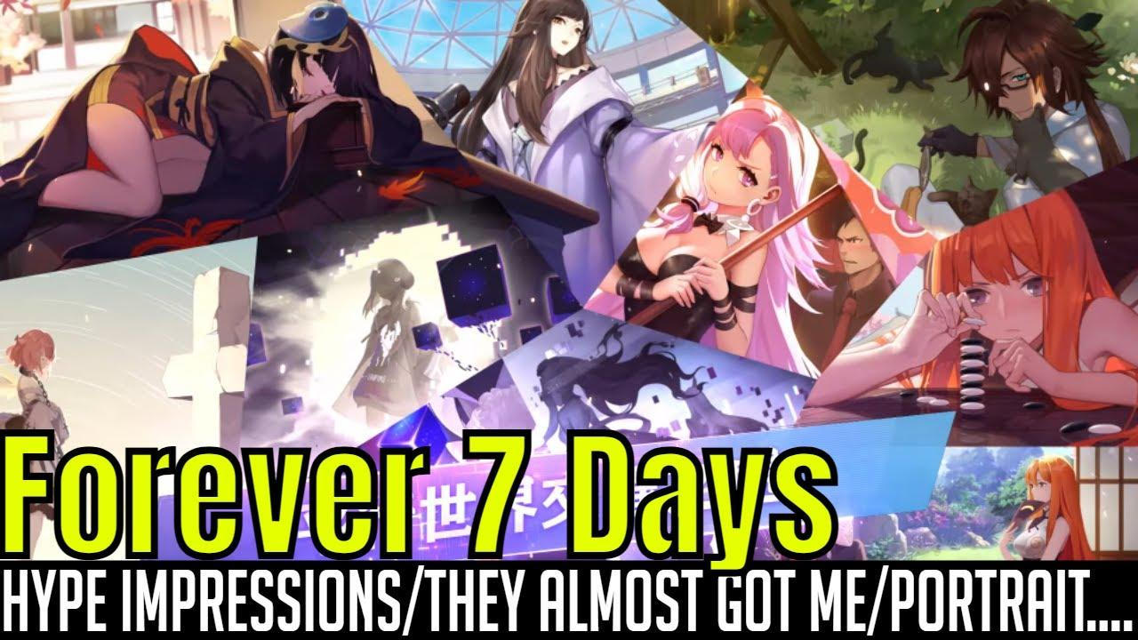 Forever 7 Days: Endless Beginnings - Hype Impressions/They Had Me In The First Half