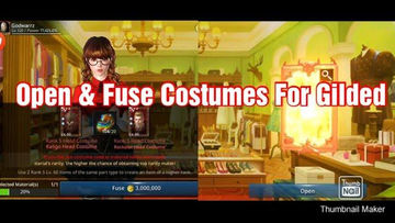 Darkness Rises Opening &Fusing Costumes For Gilded
