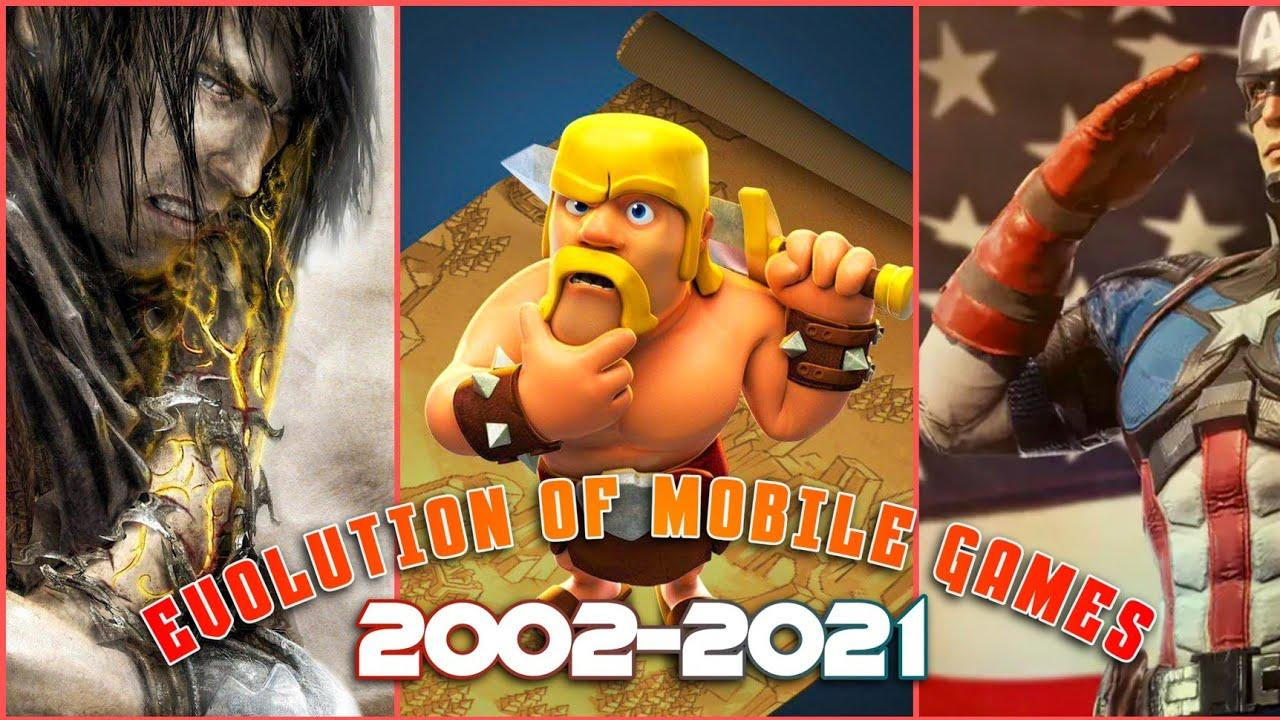 EVOLUTION OF MOBILE GAMES 2002-2021 🏆