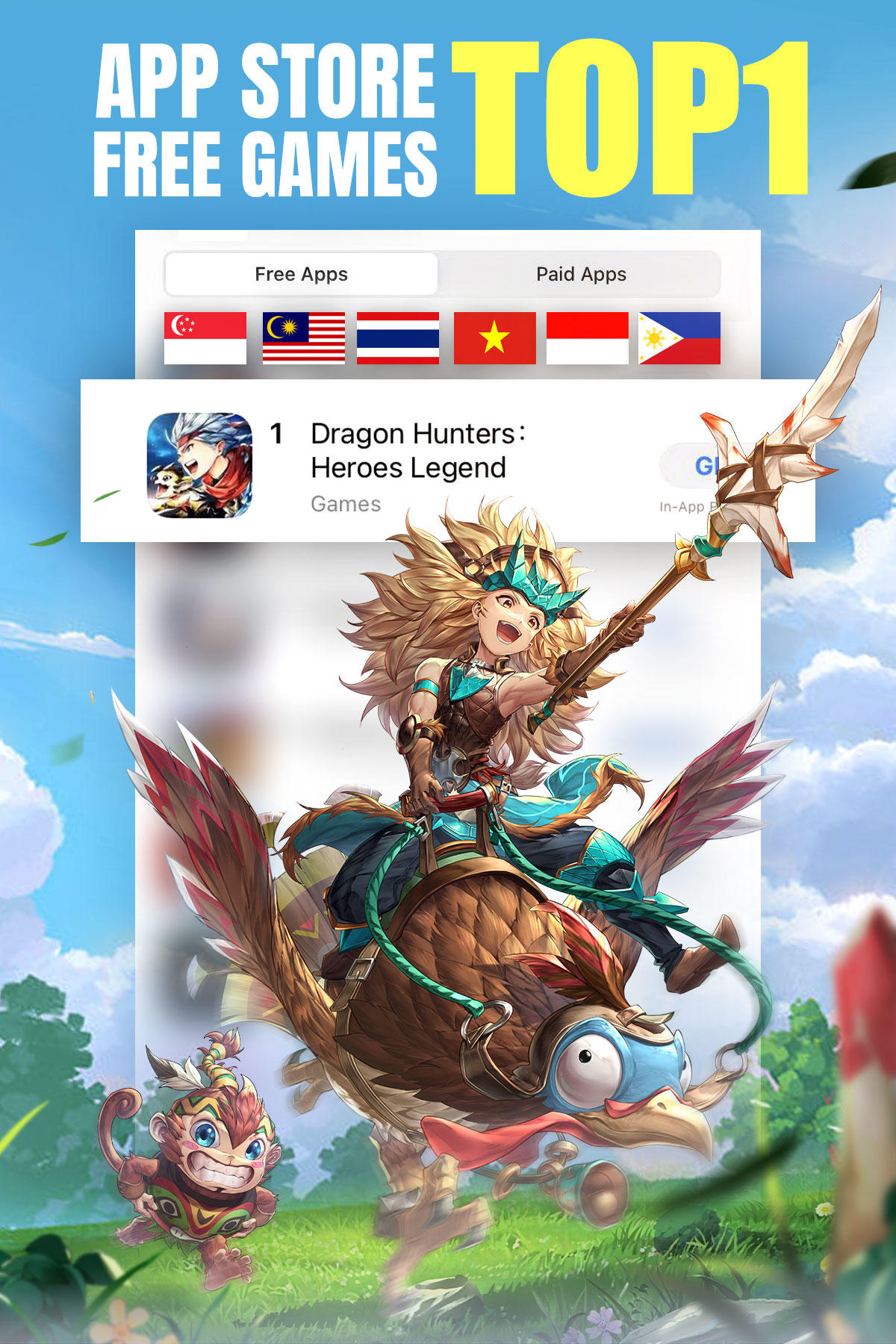 Dragon Hunters：Heroes Legend android iOS-TapTap