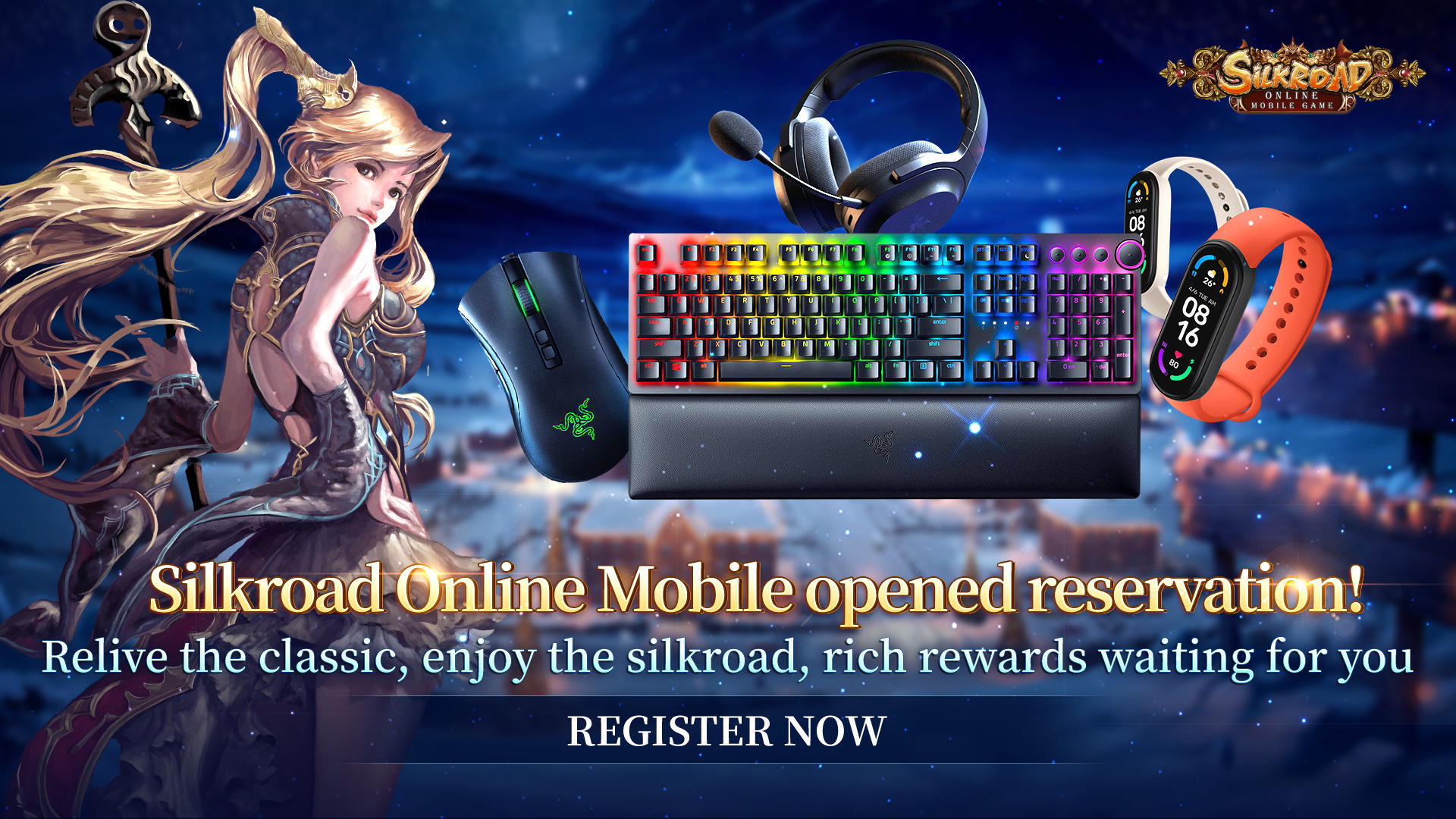 Jogo Silkroad Online para Celular versão móvel andróide iOS apk