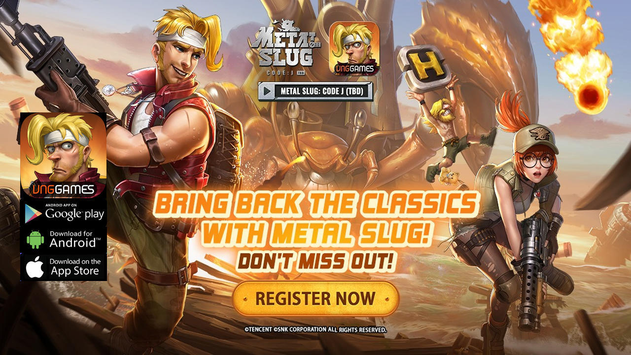 Here's our first look at the new Metal Slug mobile game