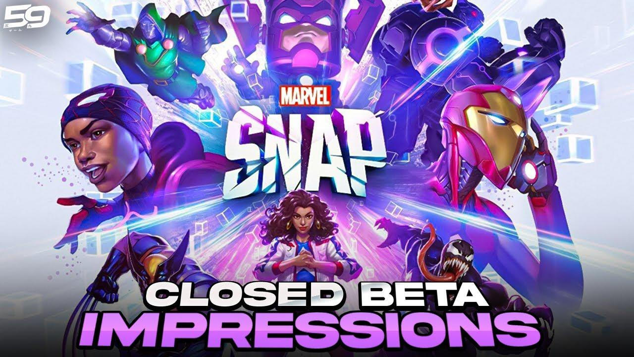 Next BEST Marvel Mobile Game? Marvel Snap Closed Beta Gameplay!