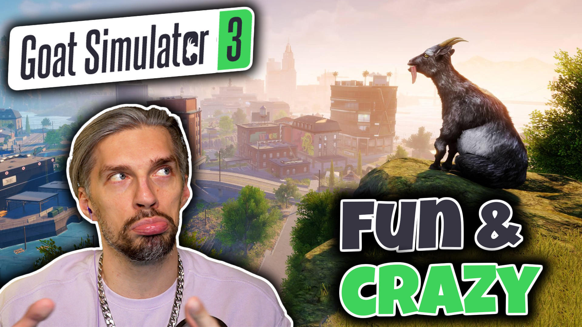 One Goat to rule them all! - Goat Simulator 3 [First Impressions] Review, Gameplay