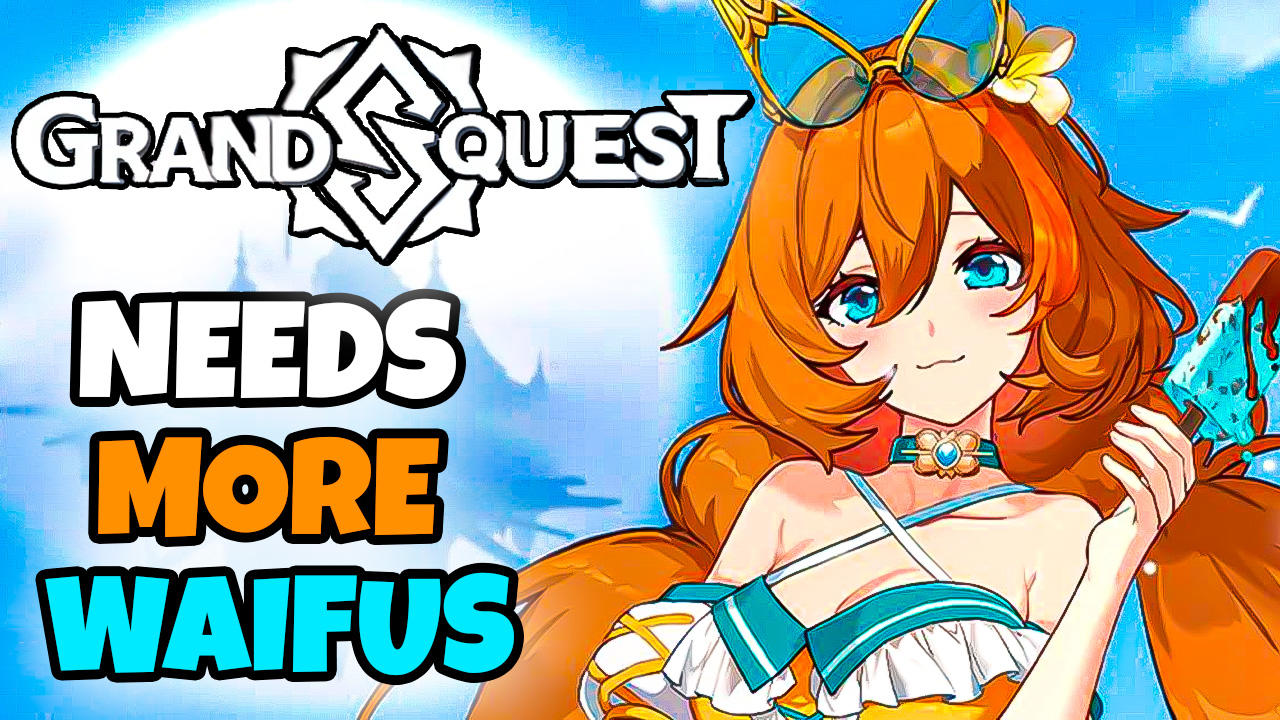 VERY PROMISING GACHA WITH FANTASTIC CHARACTERS - GRAND QUEST // QUICK REVIEW