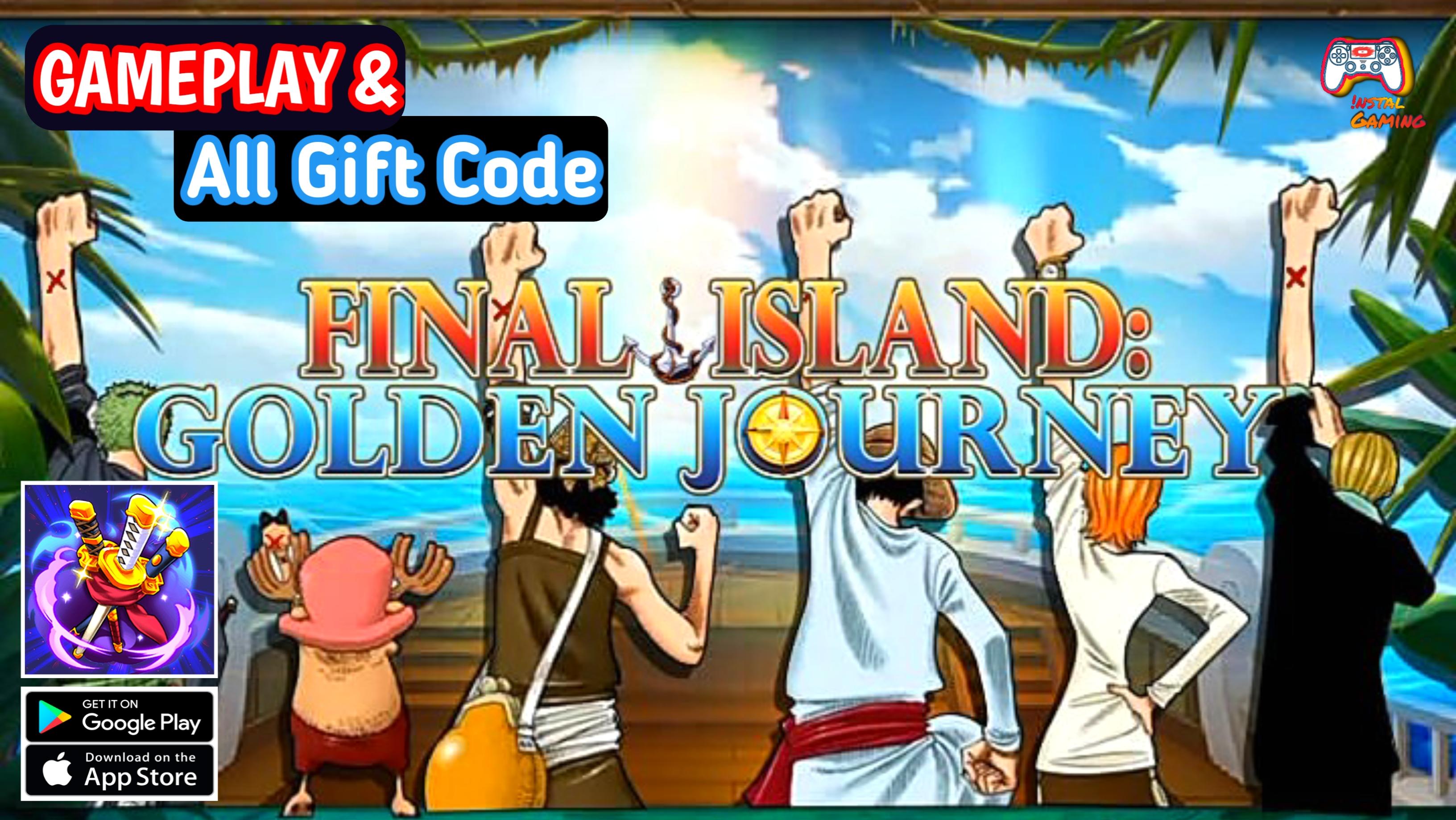 Final Island Golden Journey Gameplay + All Gift Code - One Piece