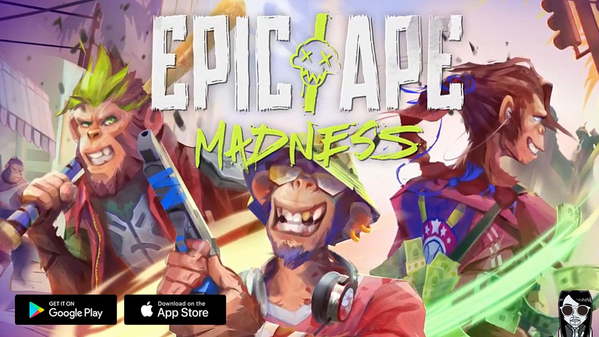 Epic Ape Madness - Official Launch UK Gameplay Android APK iOS