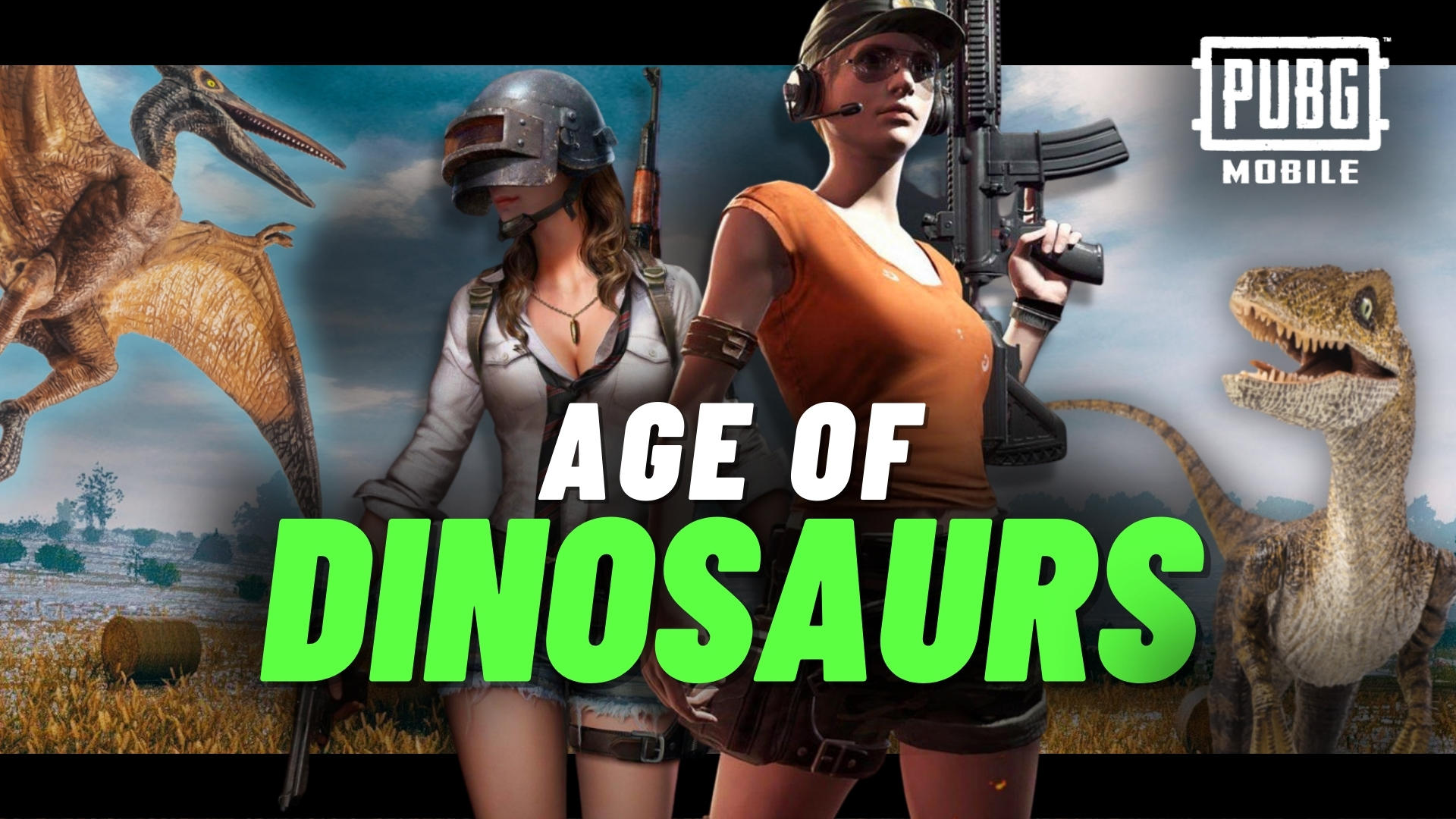 NEW FLYING Dinosaurs Are Massive Fun - PUBG Mobile Gameplay