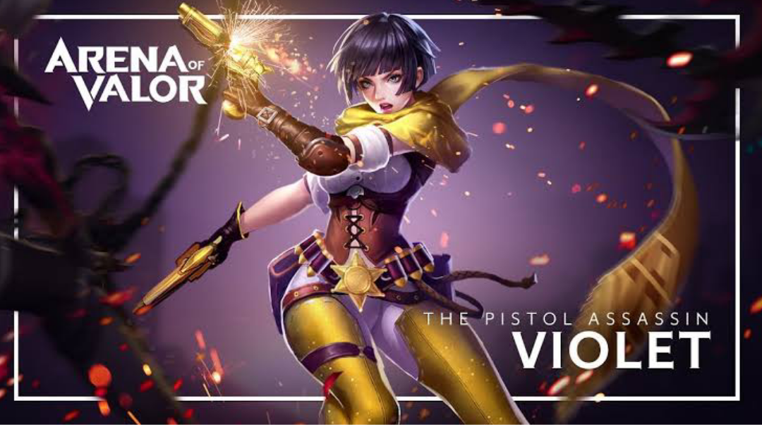 Going Guns Blazing as Violet in Arena of Valor