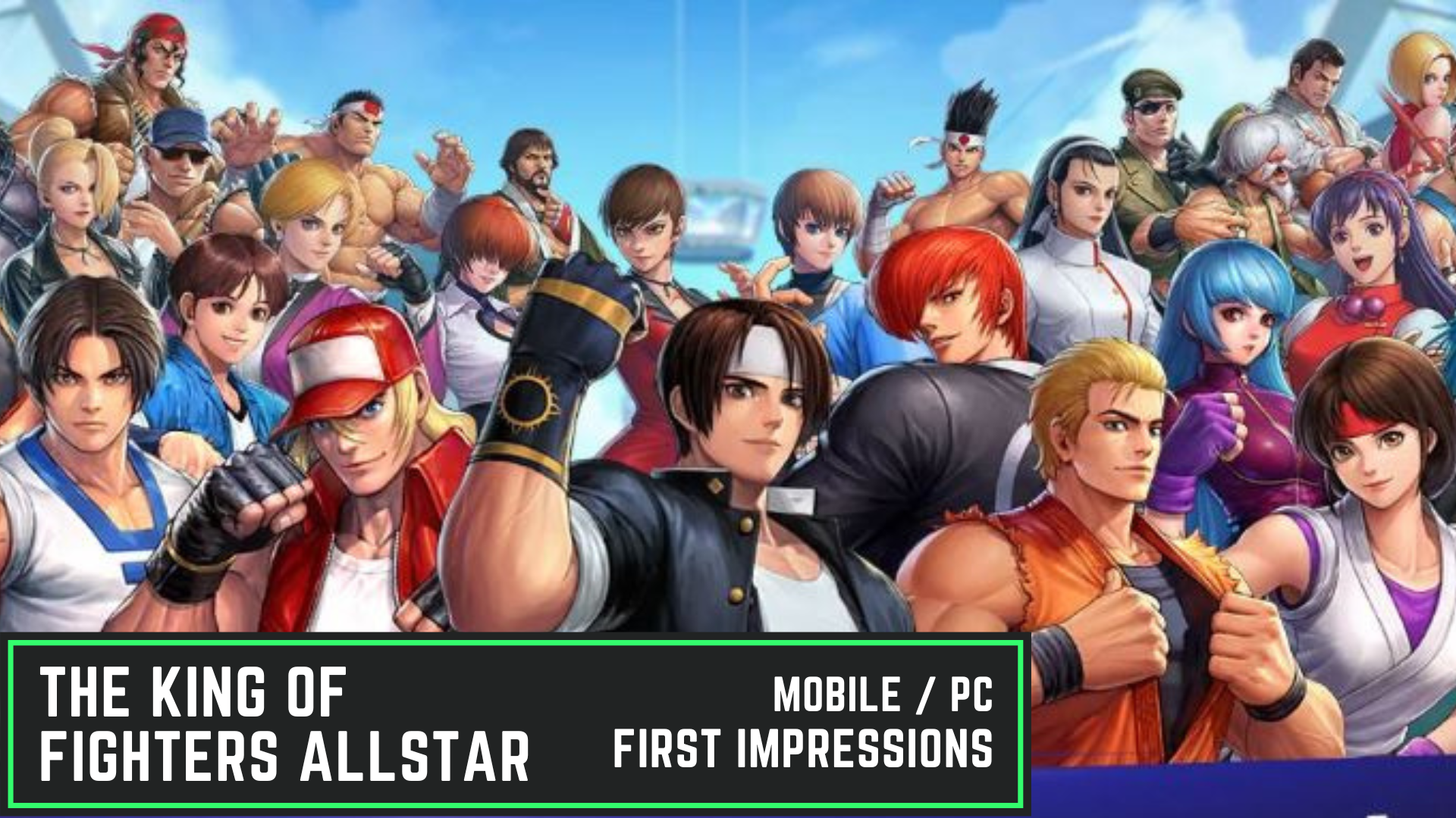 The King of Fighters ALLSTAR - A Quick Game Review - The King of