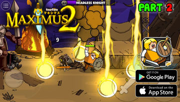 Maximus 2 : Fantasy Beat Em Up Gameplay Walkthrough Part 2 (Android,IOS)
