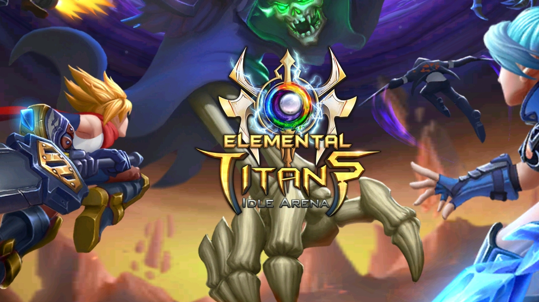 Download Elemental Titans：3D Idle Arena MOD APK v3.1.4 for Android