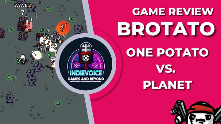One Potato Against them all!! - Brotato Game Review