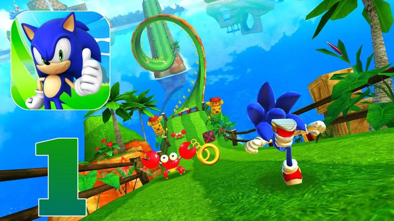 Sonic Dash : Endless Running - Gameplay Walkthrough | Part 1 (Android, iOS)