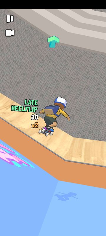 Brings back old memories of Tony hawk: a mobile version, this one is very dope!