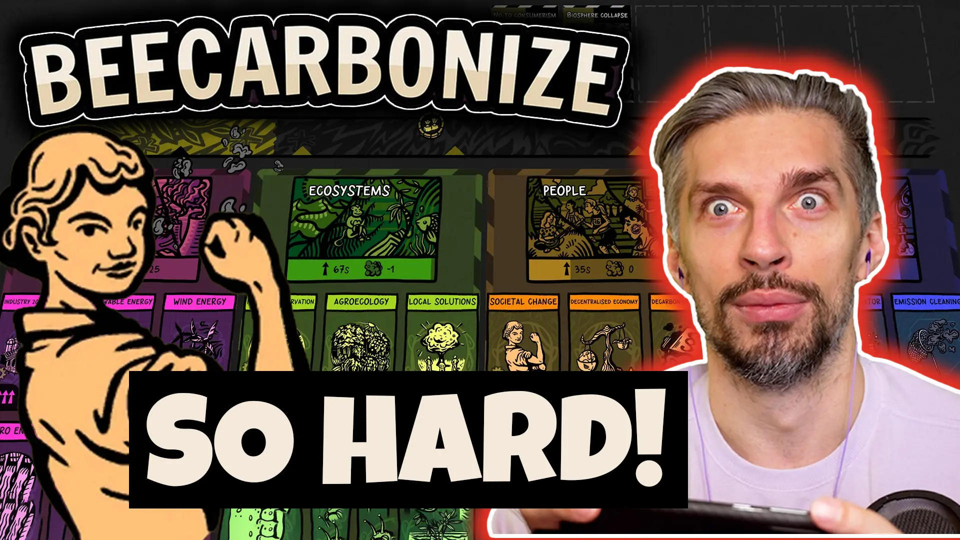 BE STRATEGIC ABOUT SAVING THE WORLD - BEECARBONIZE // First Impressions Gameplay