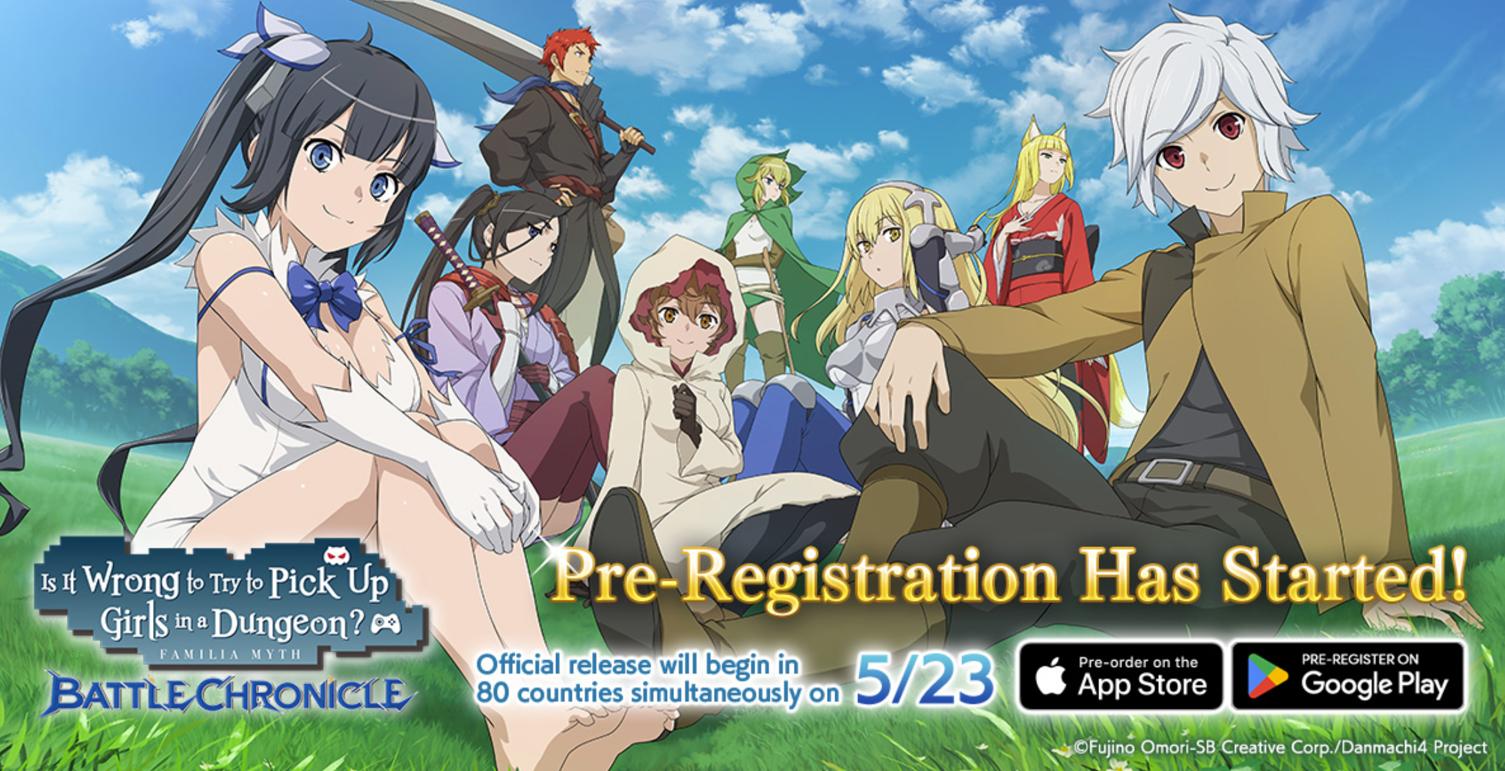 DanMachi Battle Chronicle to launch globally this May 23, 2023