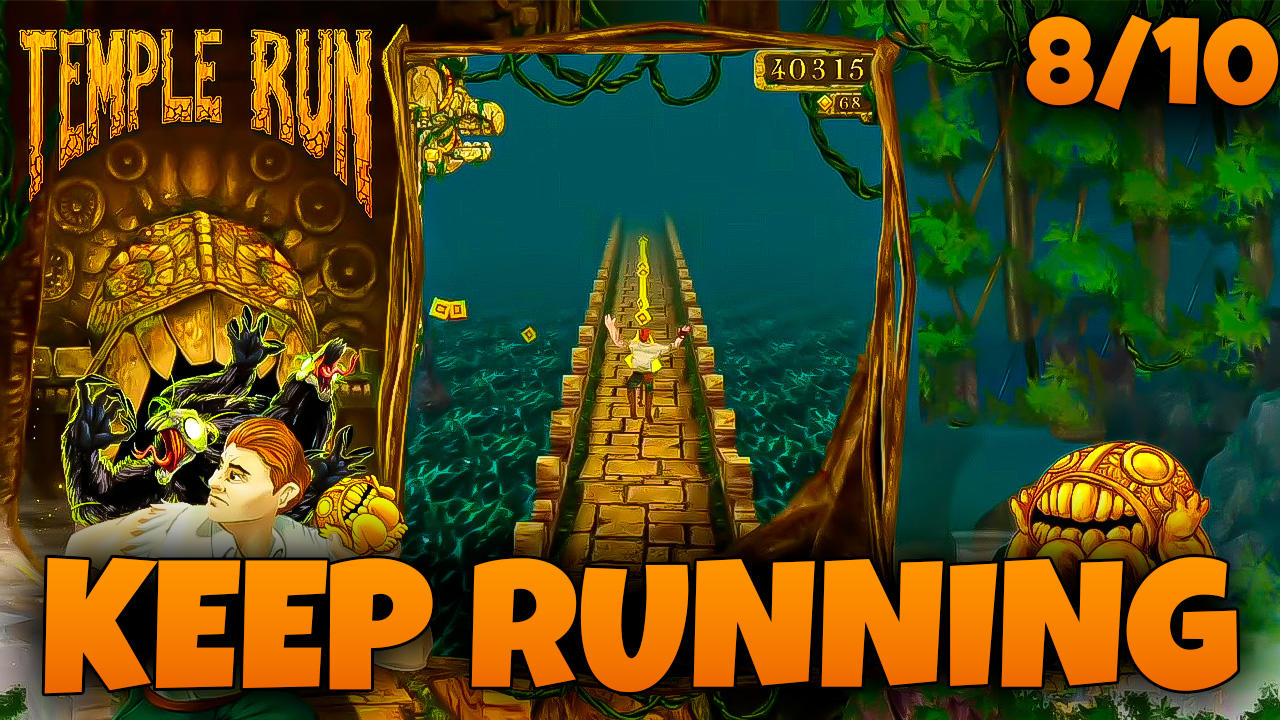 HOW LONG CAN YOU SURVIVE- TEMPLE RUN // QUICK REVIEW