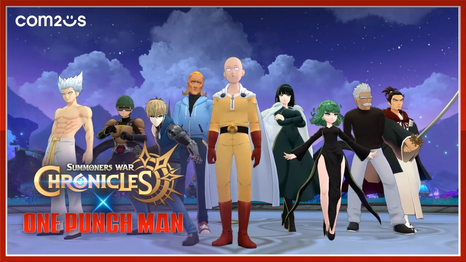 Summoners War: Chronicles X One Punch Man Collaboration Official PV