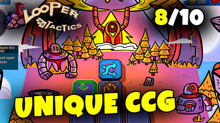 UNIQUE MIX OF RPG + CCG + PROGRESSION // LOOPER TACTICS QUICK REVIEW