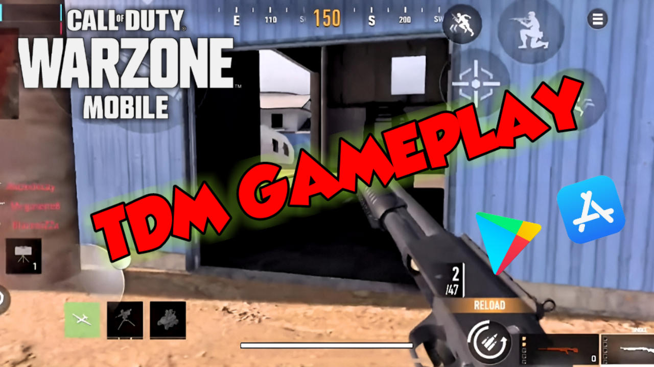 COD WARZONE MOBILE TDM GAMEPLAY