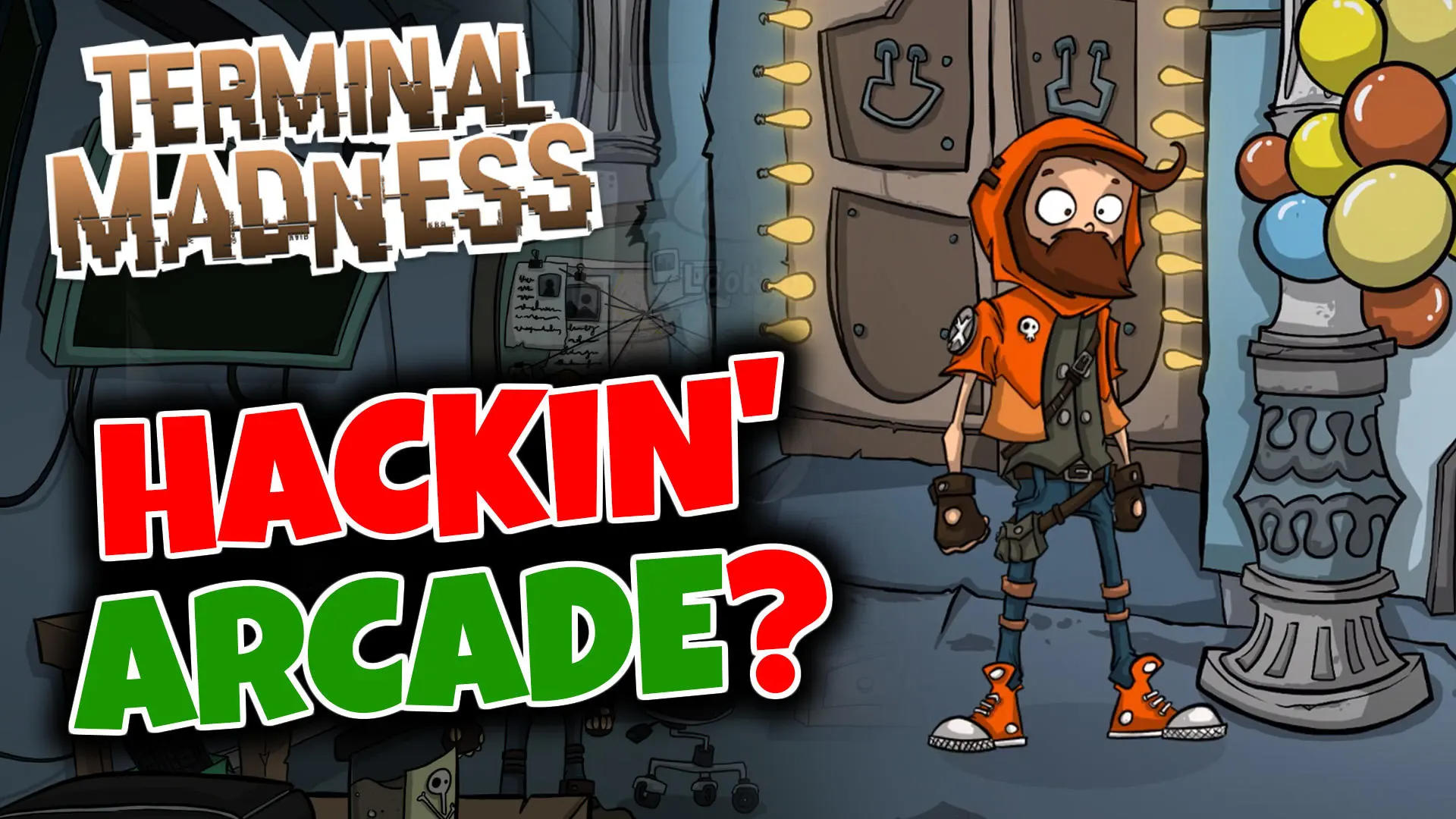 HACKING THE ARCADE DISK 1 // Terminal Madness Awakening Walkthrough