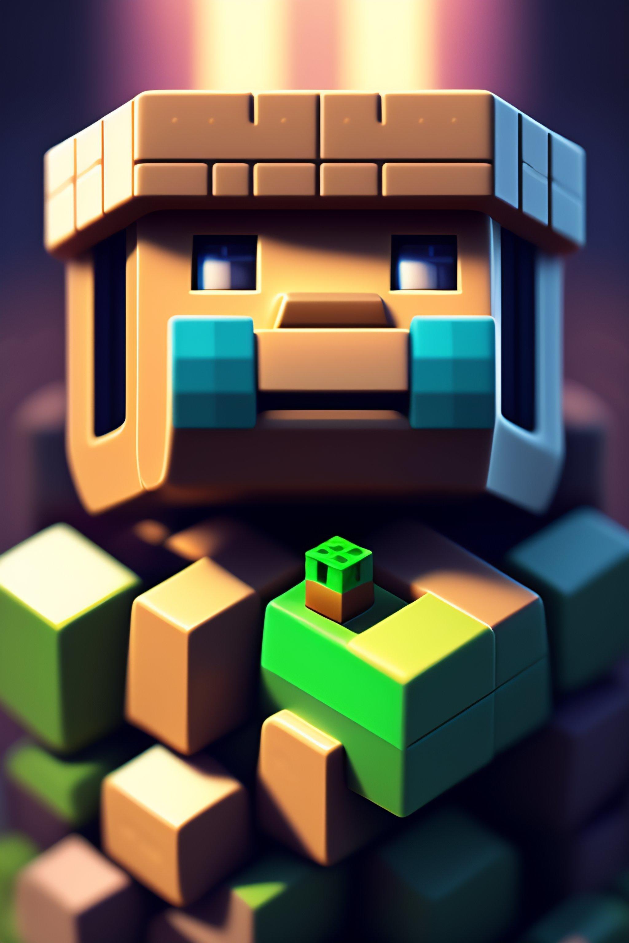 HD wallpaper: Minecraft, colorful, green, blue, purple, Minecraft nether |  Wallpaper Flare
