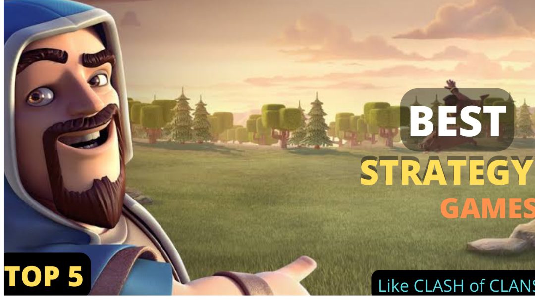 Top 5 strategy Games like clash of clans #ElroiGaming 