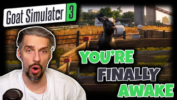 Ah, Im finally awake! // Goat Simulator 3 Walkthrough Part 1