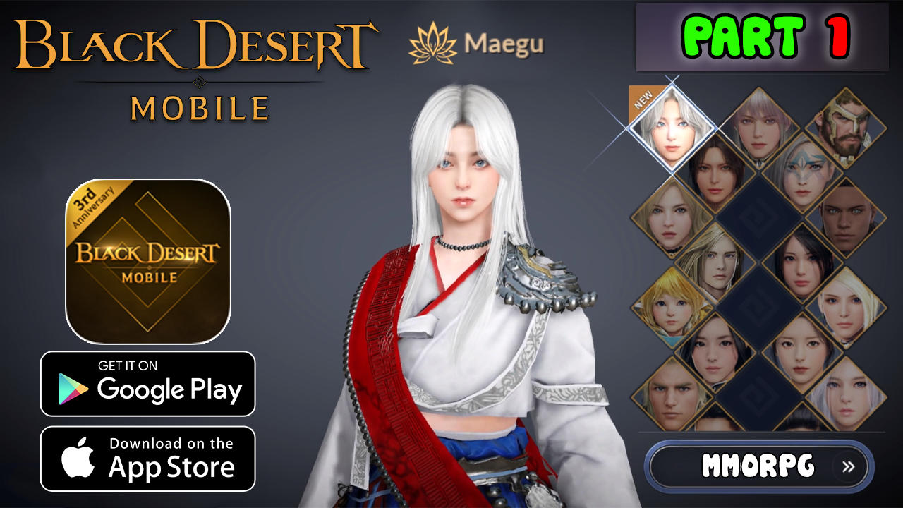 Black Desert Mobile Gameplay Walkthrough Part 1 (Android,IOS) - Black ...