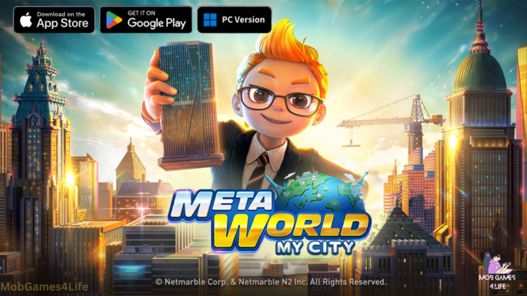 SKIP Downloads *PLAY FIRST* 😎  Meta World - My City on #nowgg