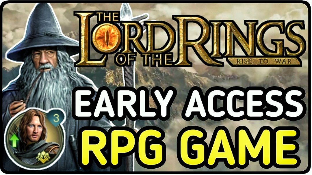 The Lord Of The Rings: War - Brand New High Graphics War RPG Game - Android Gameplay