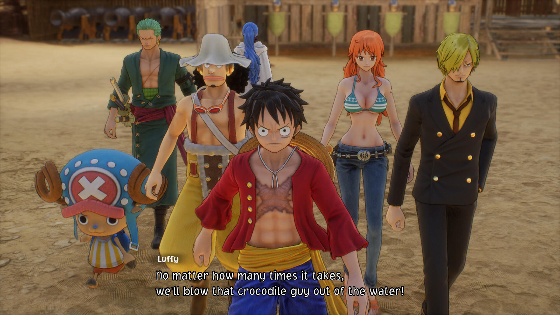 One Piece Odyssey feels like Dragon Quest on the high seas