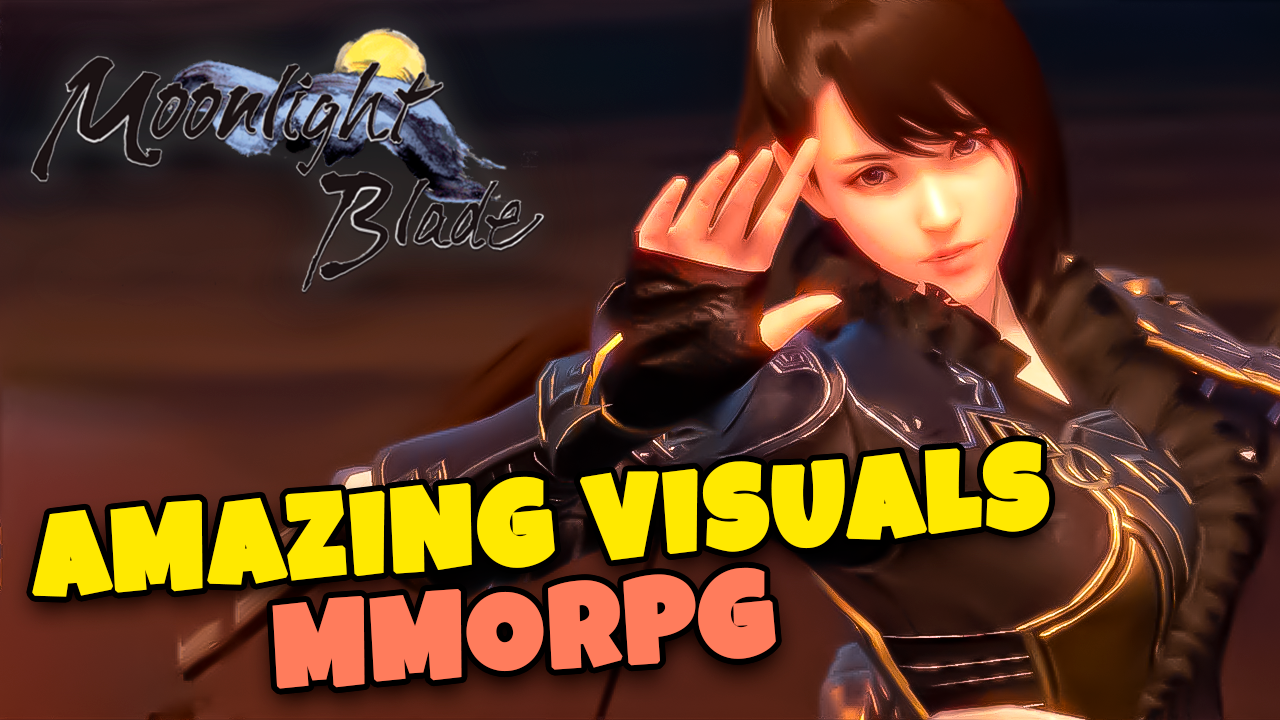 MMORPG THAT LOOKS GOOD AND WONT BURN YOUR PHONE - MOONLIGHT BLADE // QUICK REVIEW