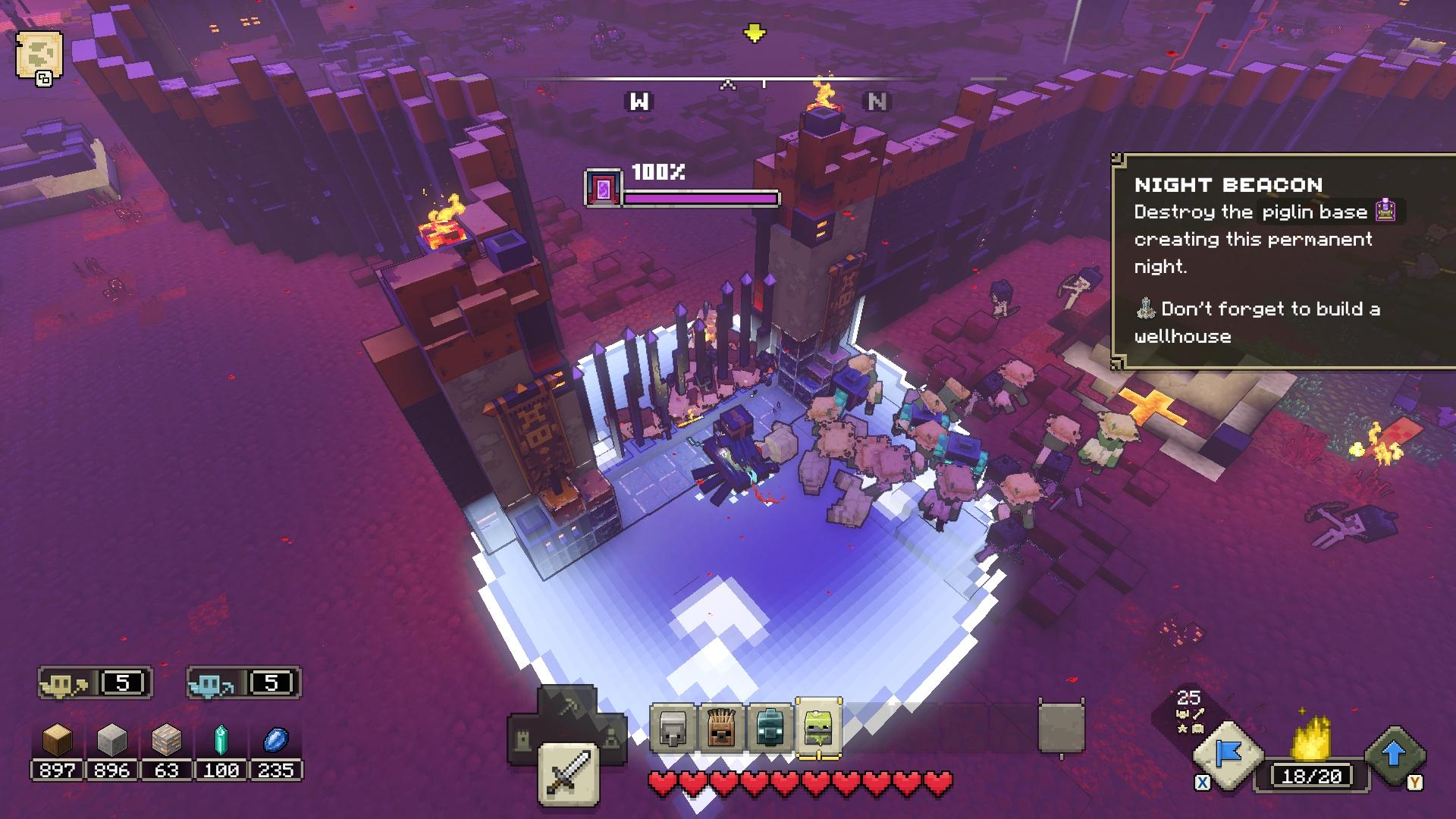 Minecraft Legends is a curious and charming blend of adventure and