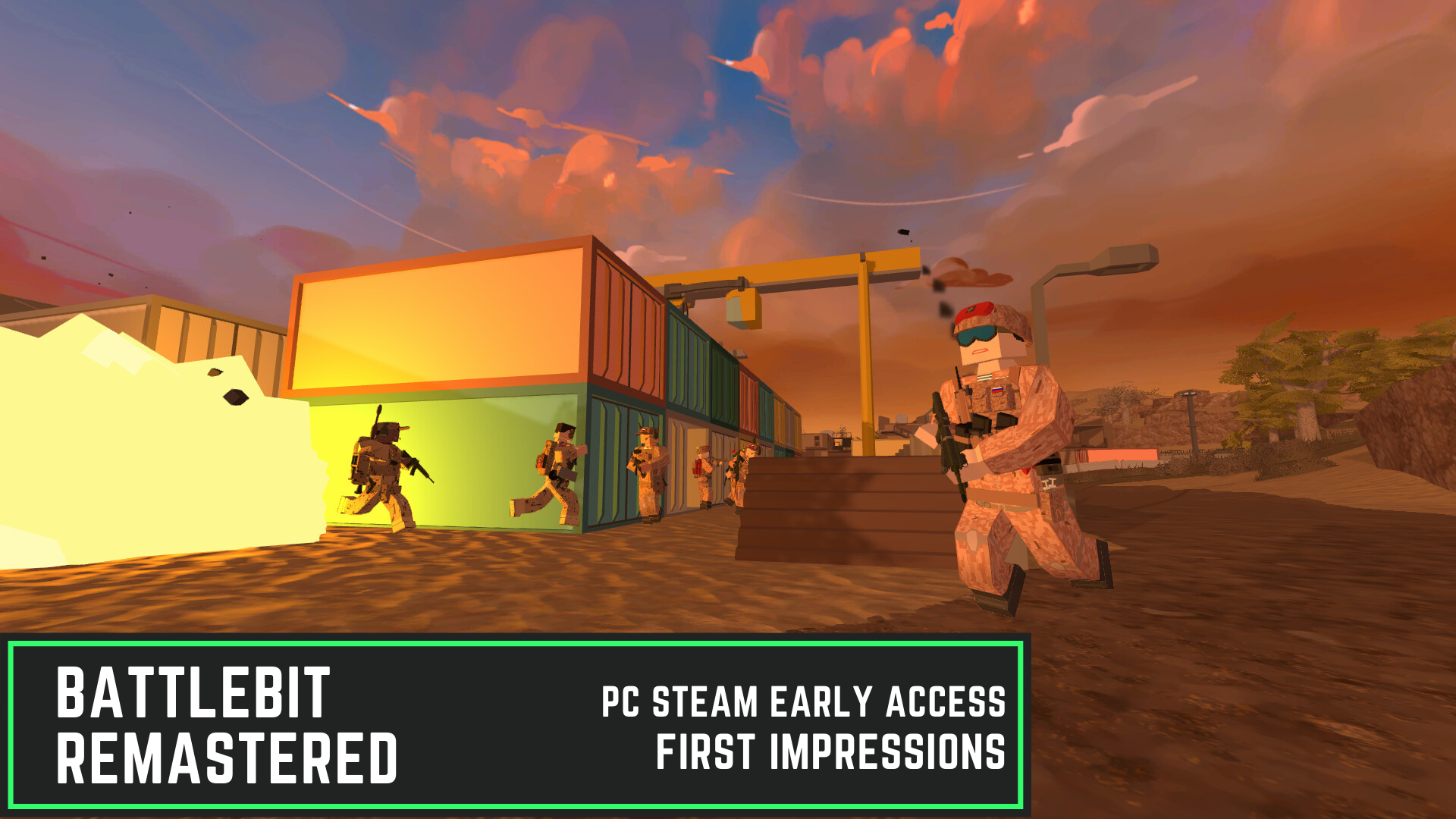 Low poly 254 player warfare! | First Impressions - BattleBit Remastered