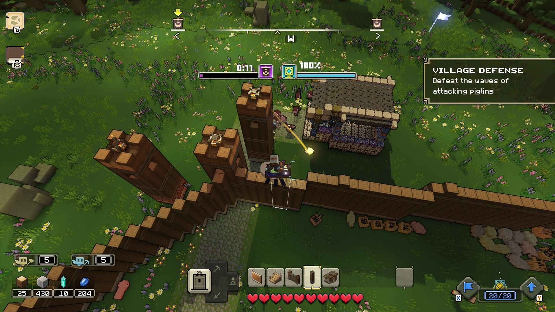 Minecraft Legends is a curious and charming blend of adventure and