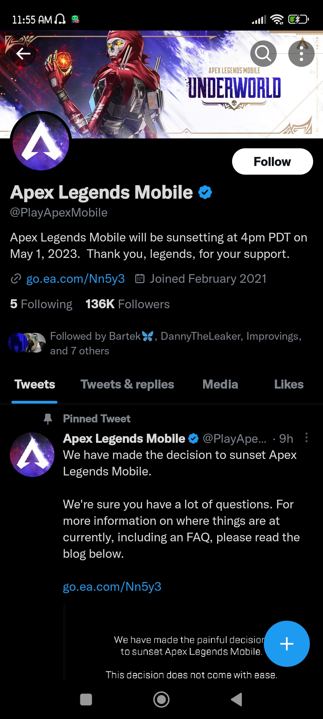 EA to shut down Apex Legends Mobile in May; here's why