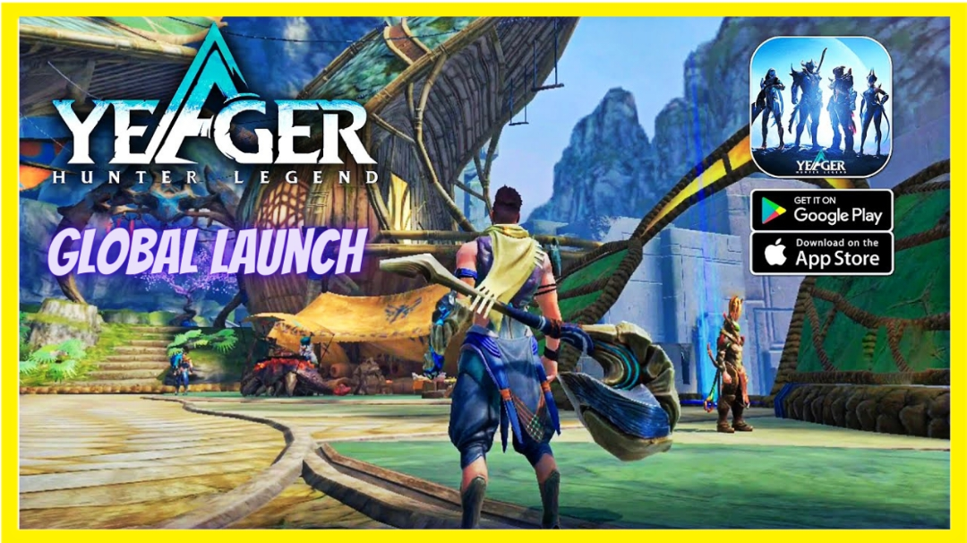 Yeager: Hunter Legend Global Launch Gameplay (Android, iOS)