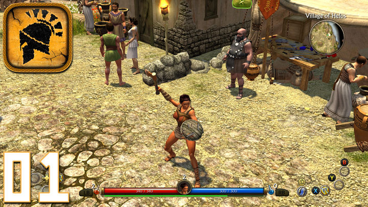 Titan Quest HD - Gameplay Walkthrough Part #1 (Android & iOS)