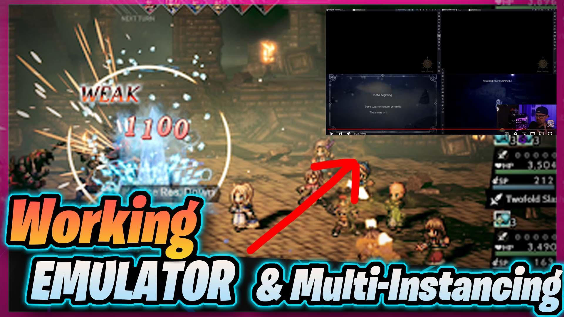 How to play Octopath Traveler COTC on Emulator ( WORKING! ) & Multi ...