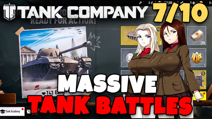 COMMAND WWII TANKS IN EPIC 15V15 BATTLES - TANK COMPANY // QUICK REVIEW