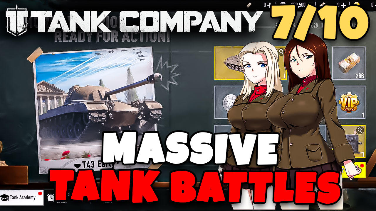 COMMAND WWII TANKS IN EPIC 15V15 BATTLES - TANK COMPANY // QUICK REVIEW