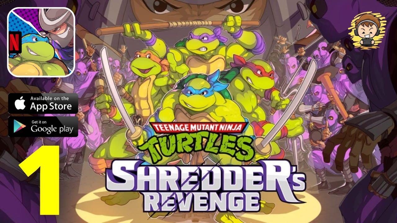 TMNT: Shredder's Revenge Gameplay (Netflix Game) - Part 1 (Android iOS)