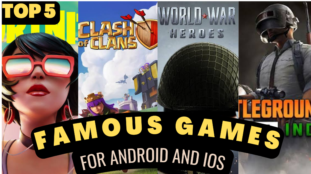 Top 5 most popular games for android #ElroiGaming 